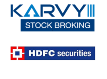 HDFC Securities Vs Karvy Online