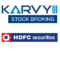 HDFC Securities Vs Karvy Online