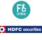 HDFC Securities Vs F6 Online