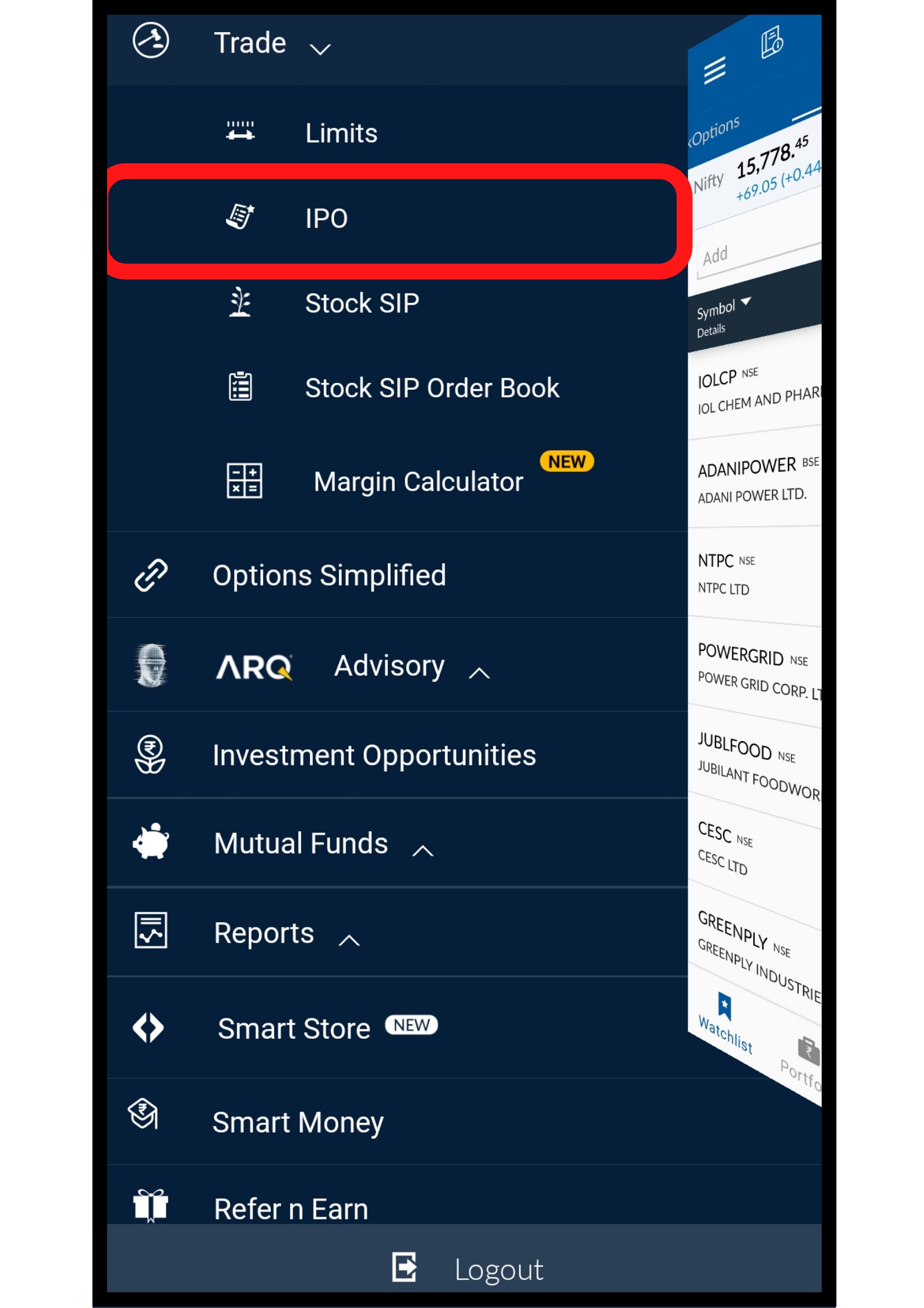how to apply for ipo through angel broking
