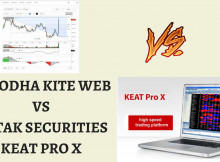 Zerodha Kite Web Vs Keat Pro X