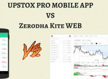 Upstox Mobile App Pro Vs Zerodha Kite Web