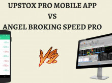 Upstox Pro Mobile App Vs Angel Broking Speed Pro