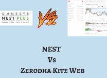 Zerodha Kite Web Vs Nest