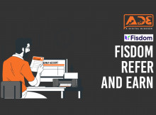 Fisdom refer and earn
