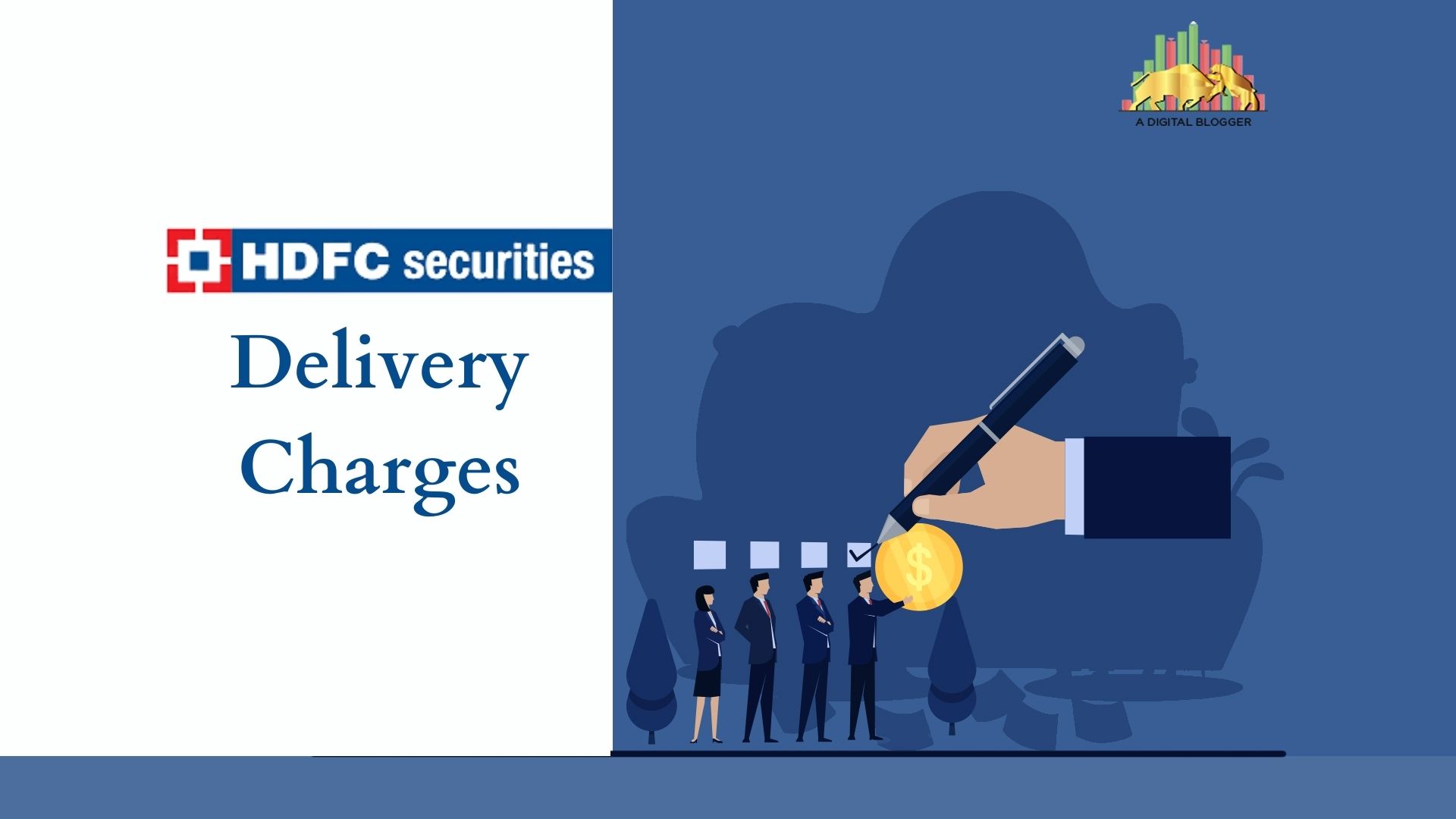 HDFC Securities Delivery Charges Detail, Trading Fees