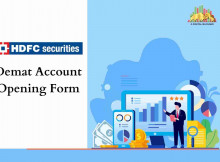 HDFC Demat Account Opening Form