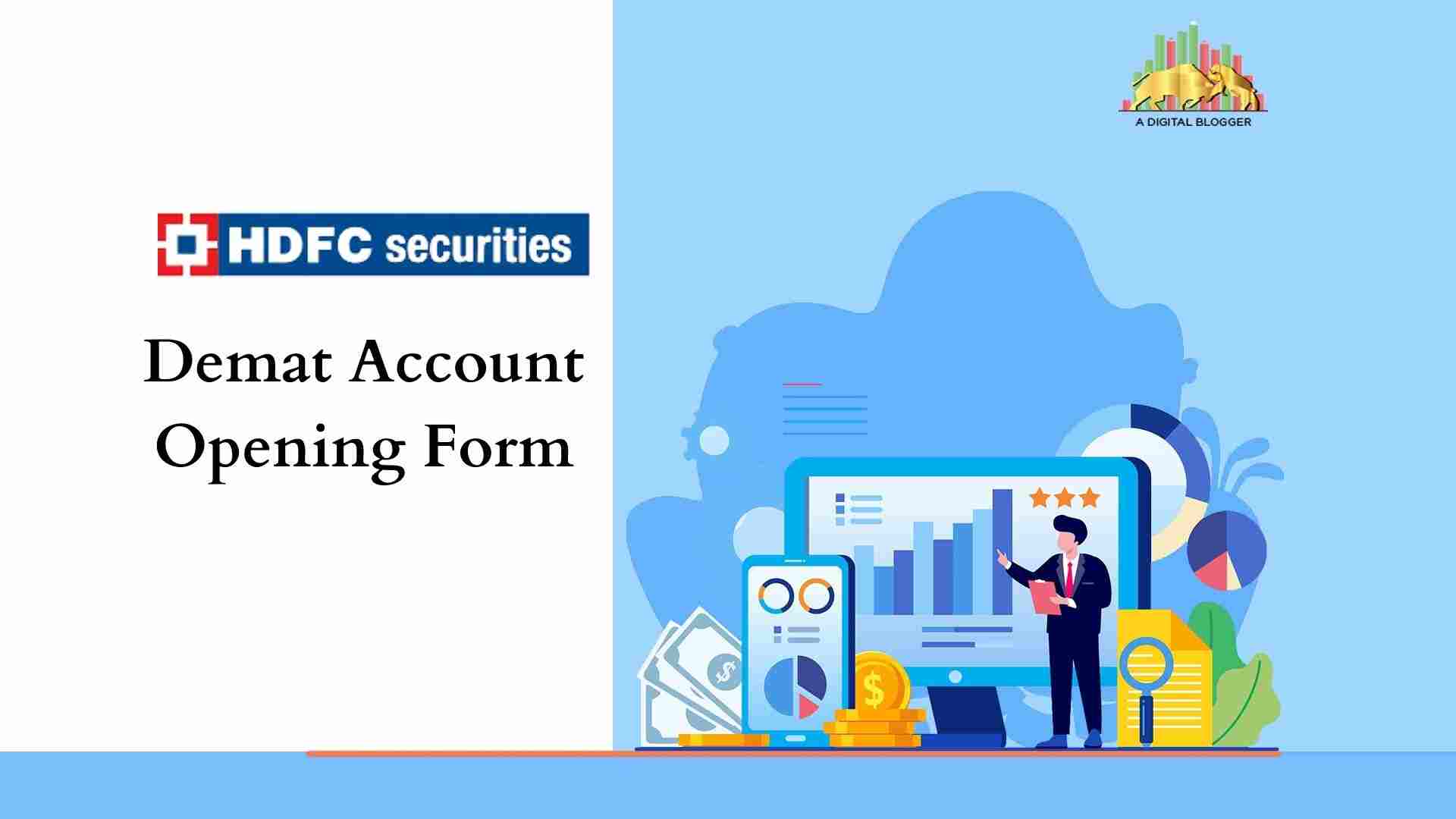 HDFC Demat Account Opening Form | PDF, Download