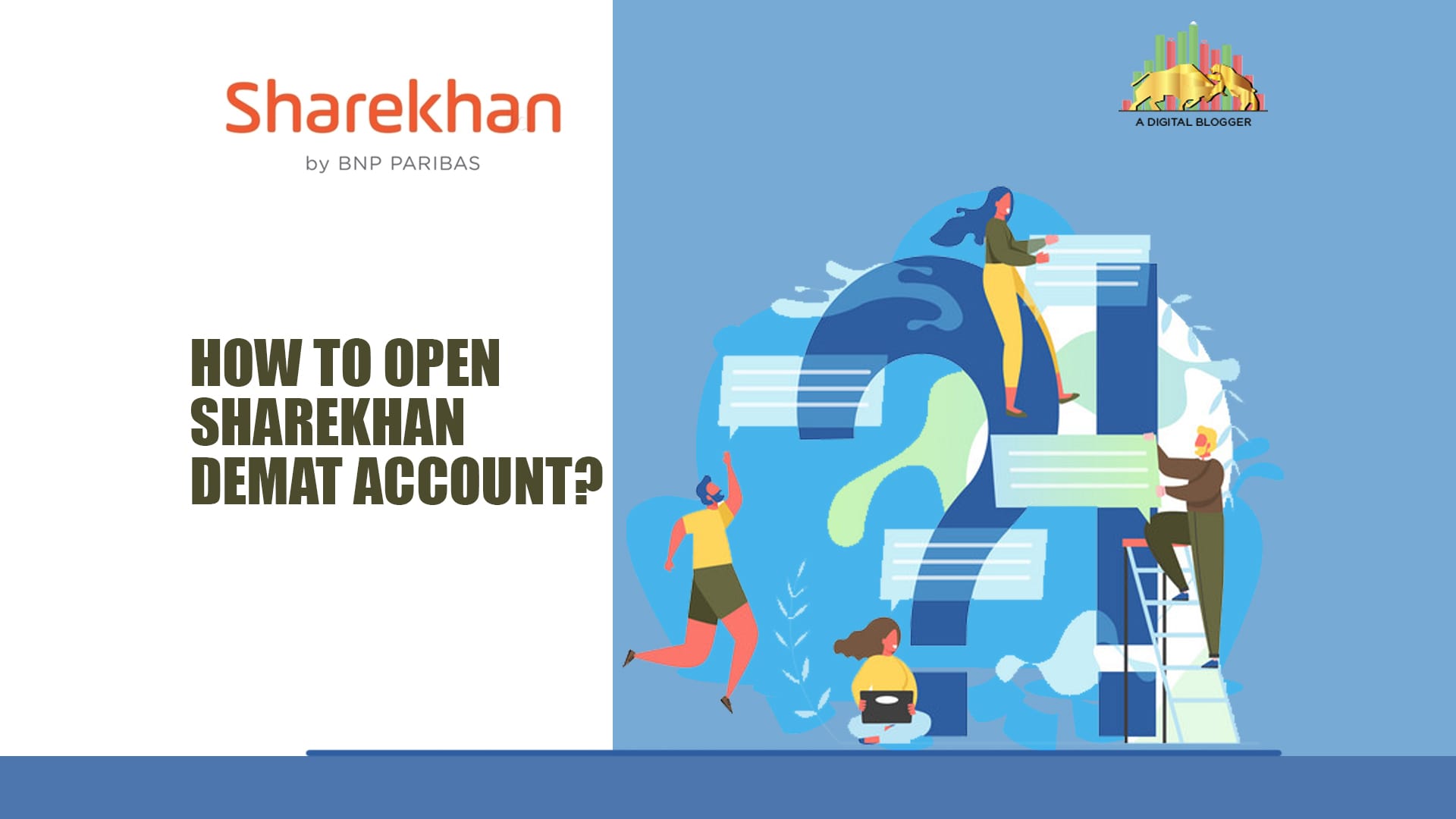 How to Open Sharekhan Demat Account | Online, Offline Process