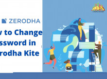 Reset the forgot password in Zerodha Kite