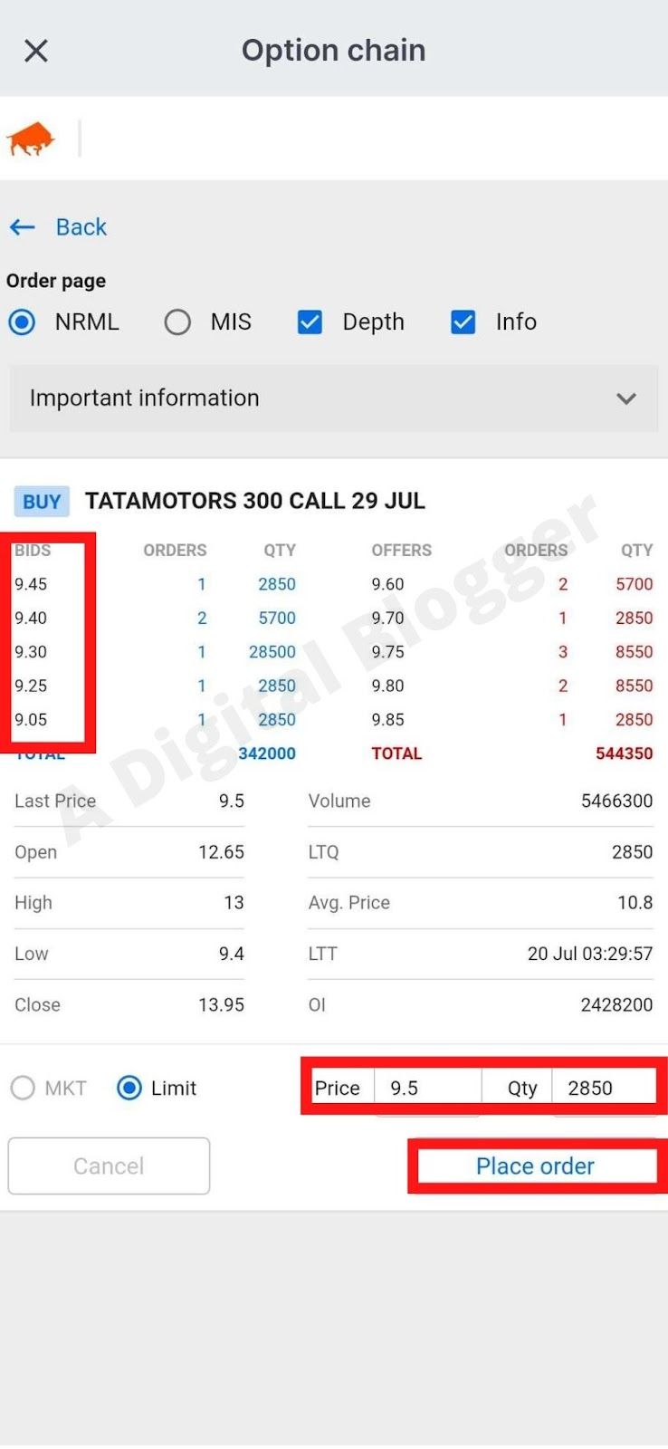 How to do Option Trading in Zerodha