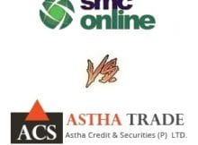 SMC Global Online Vs Astha Trade
