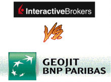 Geojit BNP Paribas Vs Interactive Brokers
