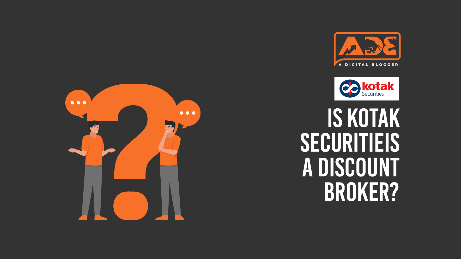 Is Kotak Securities A Discount Broker Products And Services