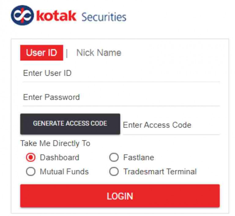 Kotak Trading Online Platform, API, Demo, Charges & Fees
