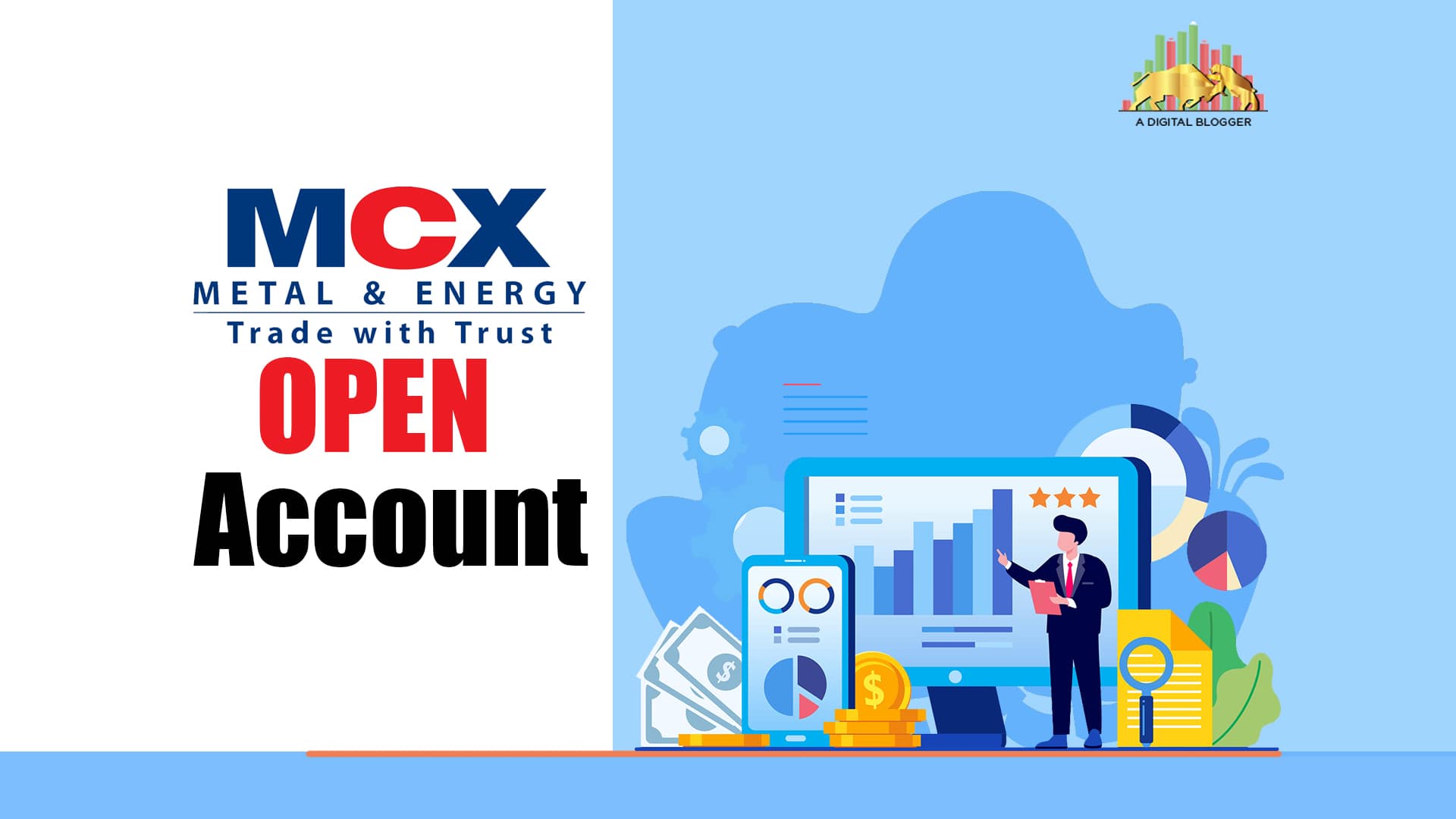 How to Open MCX Account | Demat, Trading, Charges, Online