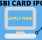 how to apply for sbi card ipo
