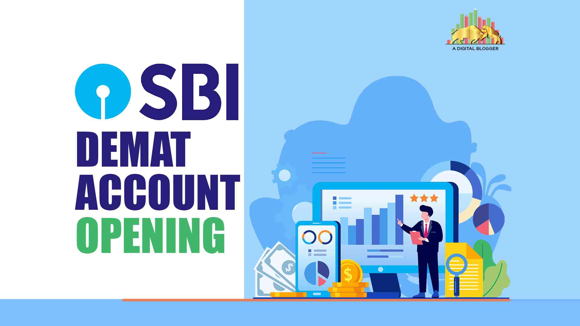 SBI Demat Account Opening | Online Charges, Form, Status