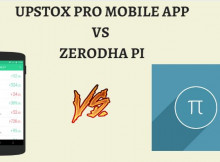 Zerodha Pi Vs Upstox Pro Mobile App
