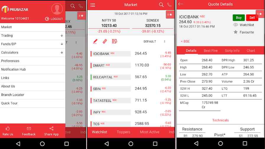 Prudent Broking Mobile App