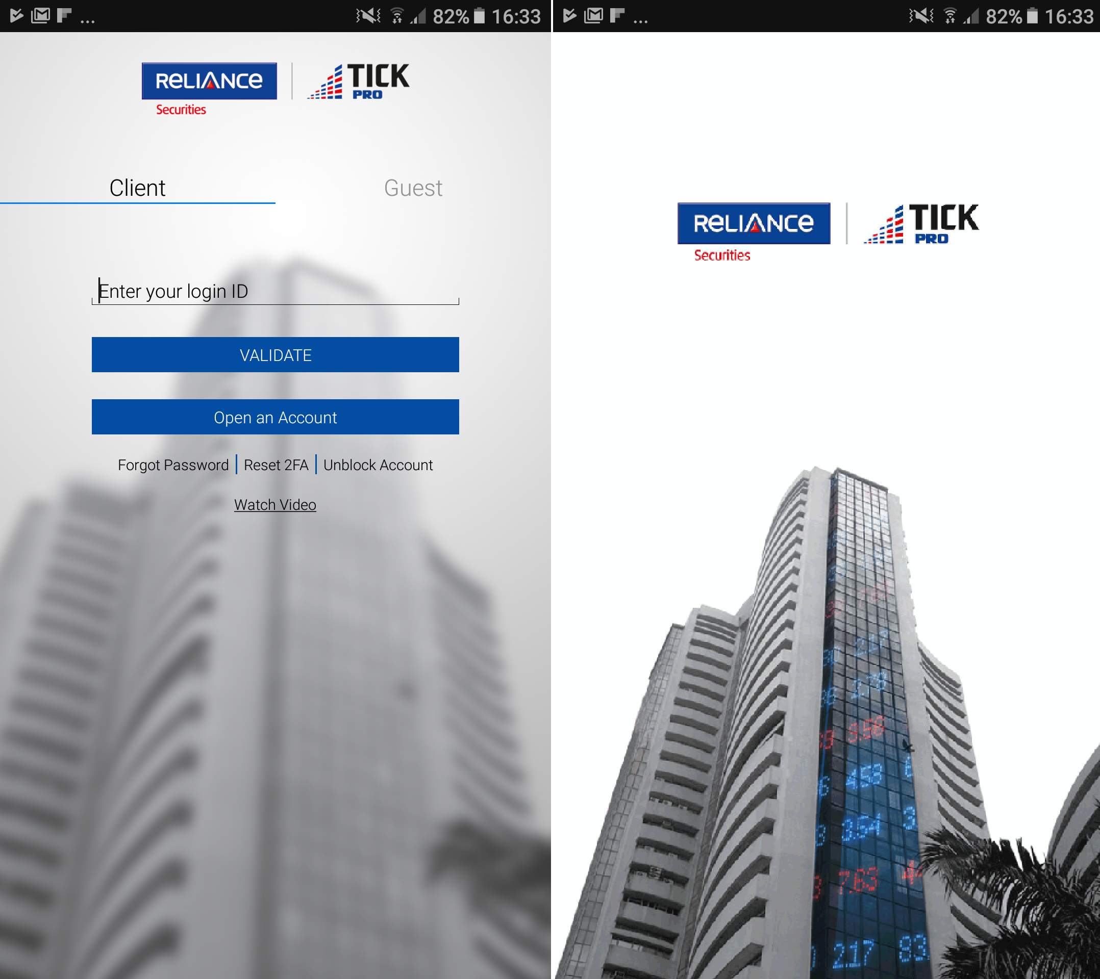 Reliance Securities Mobile App Review