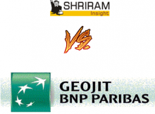 Geojit BNP Paribas Vs Shriram Insight