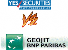 Yes Securities Vs Geojit BNP Paribas