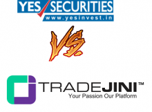 Yes Securities Vs TradeJini