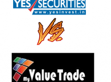 Yes Securities Vs My Value Trade