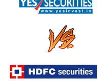 Yes Securities Vs HDFC Securities