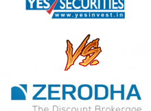Yes Securities Vs Zerodha
