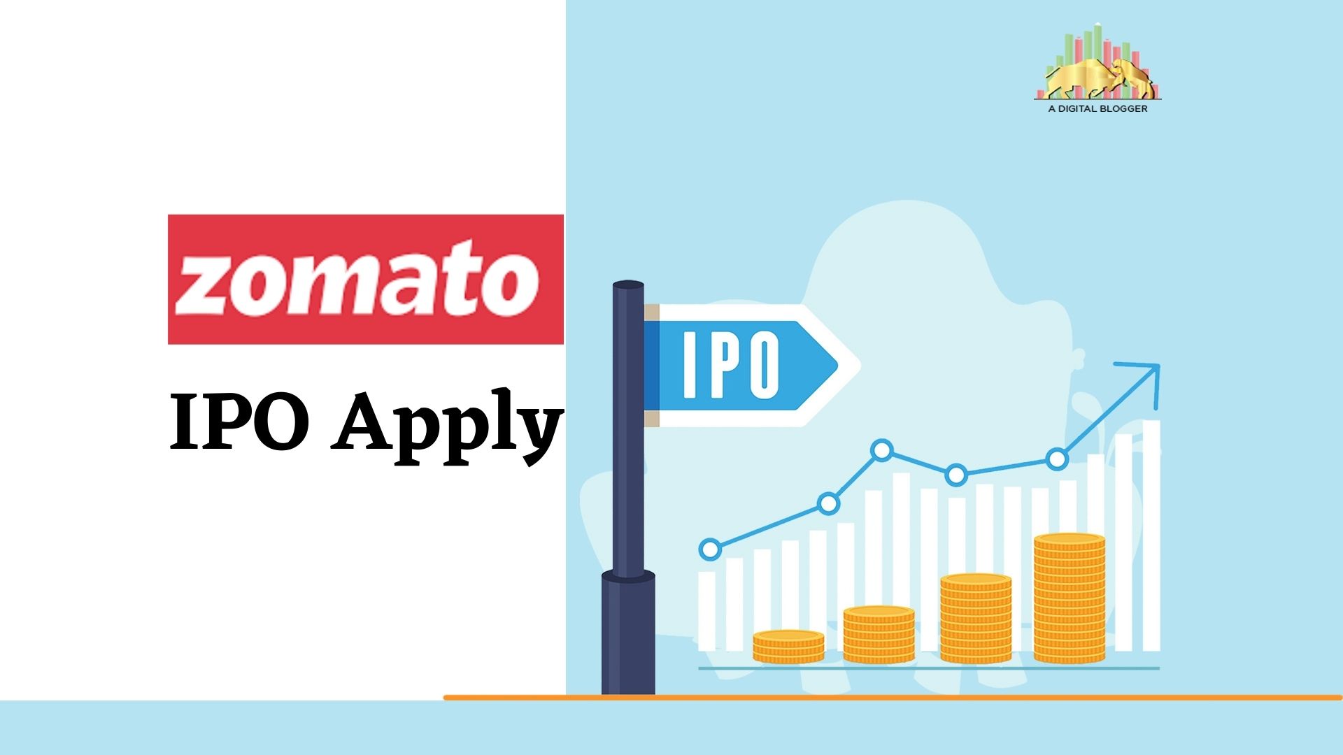 Zomato IPO Apply | Online, ASBA, UPI, Offline, Application ...