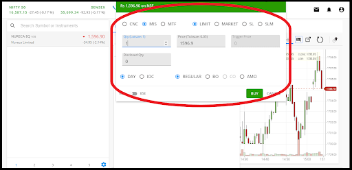 how to trade in Alice Blue