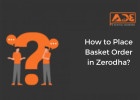 basket order in zerodha