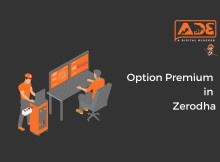 option premium in zerodha