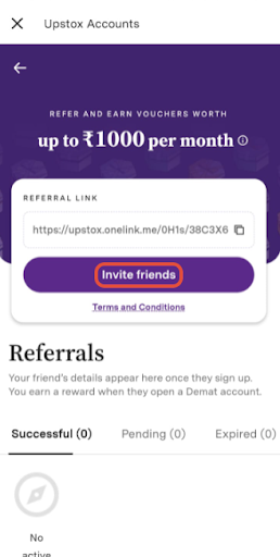 upstox refer and earn 2026