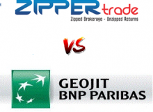 Zipper Trade Vs Geojit BNP Paribas
